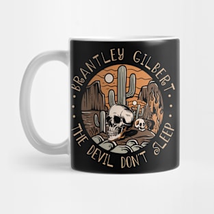 Brantley Gilbert The Devil Don't Sleep Cactus River Mug